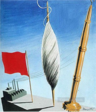  1938 Lienzo - Proyecto de cartel del centro de trabajadores textiles en Bélgica 1938 2 Surrealista.